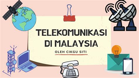 Telekomunikasi Di Malaysia Geografi Tingkatan Youtube