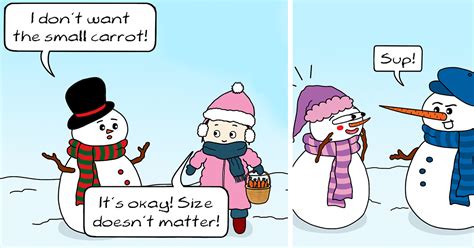 12 Funny Comics I Created For You To Read On Your Winter