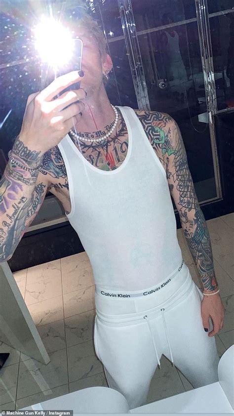 Machine Gun Kelly Posts Bizarre Clip Of Leeches Sucking On His Tattooed