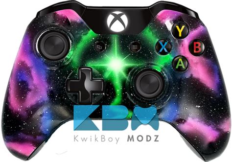 Custom Galaxy Xbox One Controller Kwikboy Modz