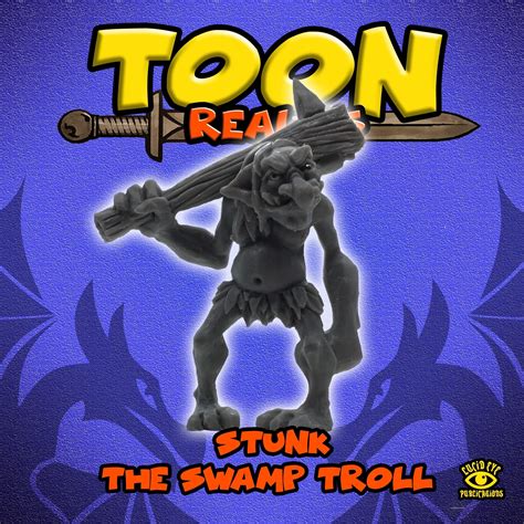 Lep Toon Toon29 Stunk The Swamp Troll Badger Games