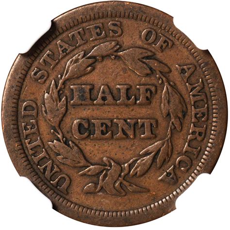 Value Of 1852 Braided Hair Half Cent Rare Coin Buyers