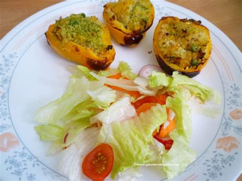 Place peppers cut side open on a rimmed baking sheet and drizzle with 1 tablespoon olive oil and season with pepper and ½ teaspoon salt, bake until they soften, 20 minutes. Stuffed peppers with couscous and feta cheese | Authentic ...