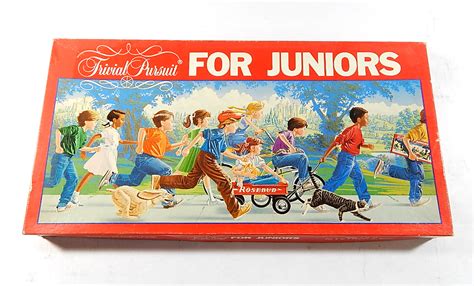 1987 Trivial Pursuit For Juniors Vintage Board Game In Original Box Ebay