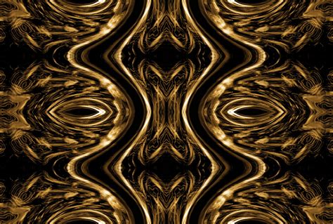 Black And Gold Abstract Print Free Stock Photo Public Domain Pictures