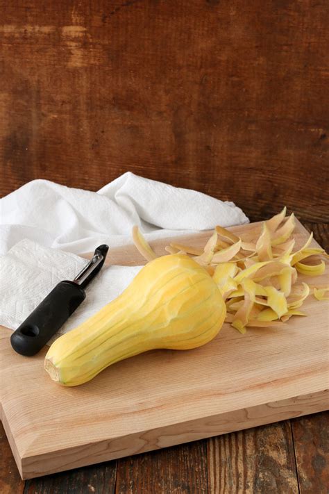 How To Peel And Cut Butternut Squash Tasty Seasons