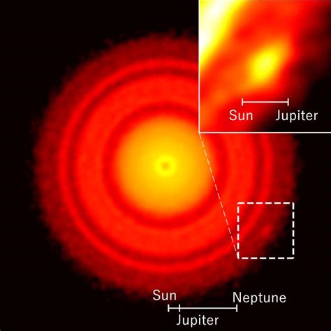 Alma Spots What May Be The Very First Stages Of Planetary Formation