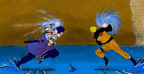 Naruto Vs Sasuke Picture By Griffin Drawingnow