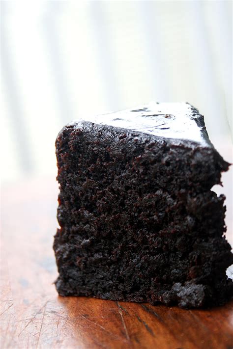 Best Double Chocolate Cake With Black Velvet Icing Alexandra S Kitchen