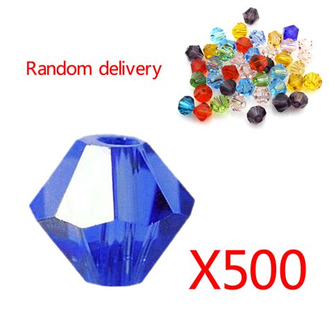 500pcs Mixed Acrylic Faceted Round Spacer Beads 6mm Walmart Canada