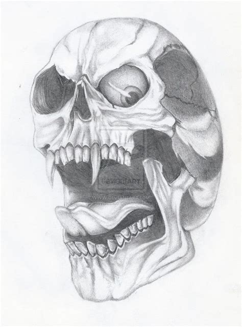 Pin by Piotr Goduń on Czaszka Skulls drawing Skull artwork Skull