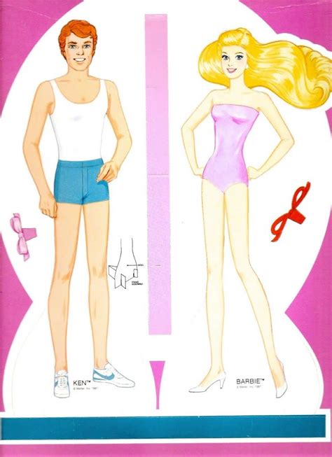 printable barbie paper dolls customize and print