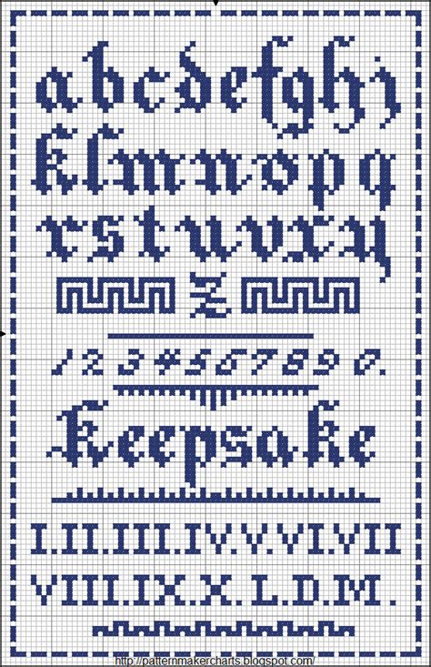 See more ideas about cross stitch alphabet, cross stitch, cross stitch patterns. Free Easy Cross, Pattern Maker, PCStitch Charts + Free ...