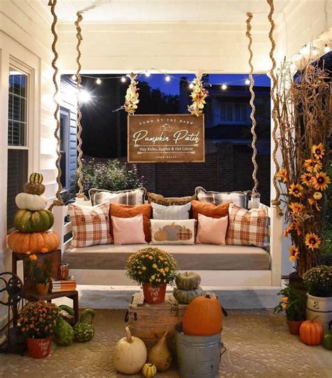 Pumpkin Patch Farmhouse Style Rustic Home Decor Hand Painted