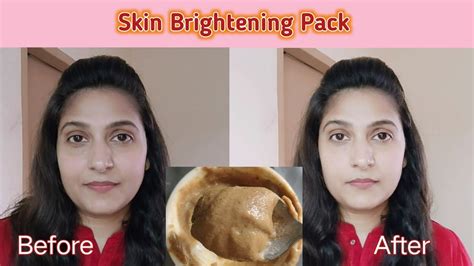 Instant Skin Brightening Pack With Mango Powder By Chiltan Life Youtube