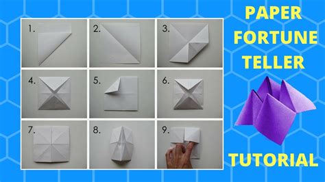 How To Make A Fortune Teller Tutorial Youtube