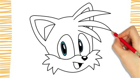 How To Draw Tails Face I Easy Youtube