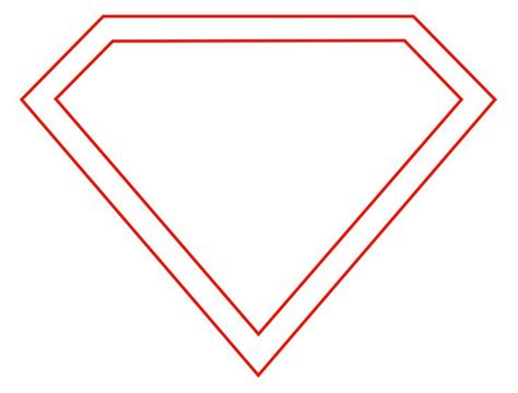 How To Draw The Superman Logo Draw Central Superman Logo Free Clip