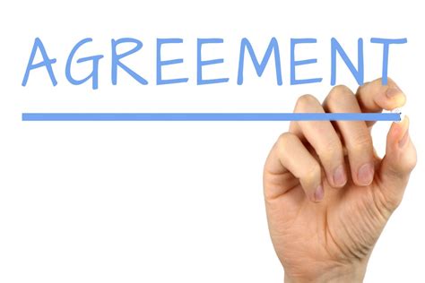 Agreement Free Of Charge Creative Commons Handwriting Image
