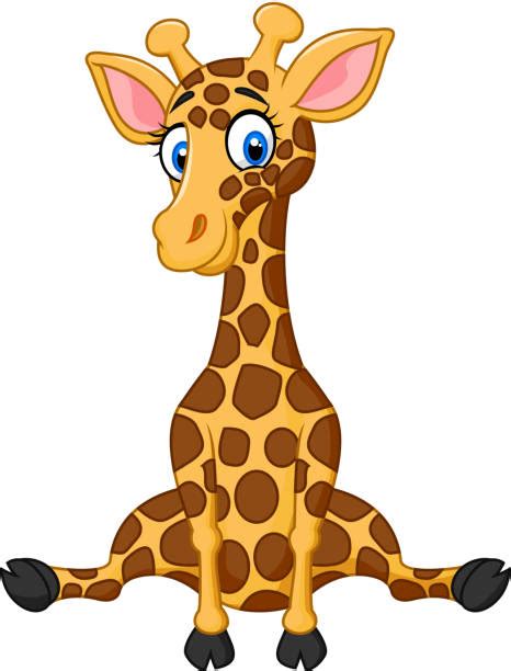 Baby Giraffe Illustrations Royalty Free Vector Graphics And Clip Art