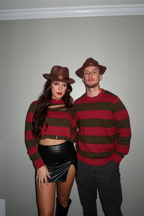 Freddy Krueger Couple Costume In 2022 Couples Costumes Freddy