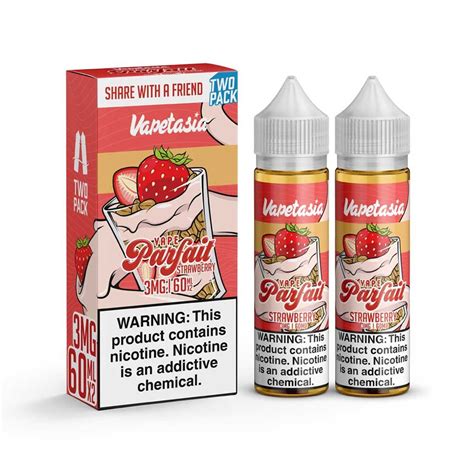 Vape Parfait Strawberry By Vapetasia 2x60ml Rz Smoke Vape And Smoke