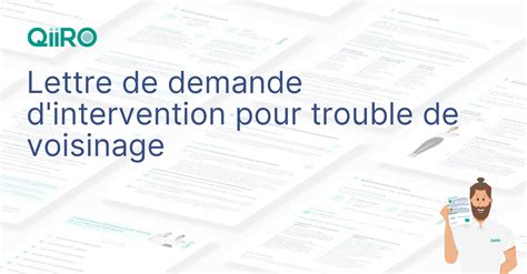 Lettre De Demande D Intervention Pour Trouble De Voisinage Mod Le Gratuit