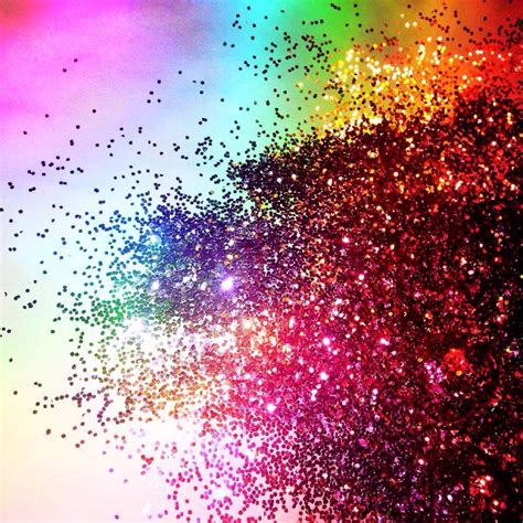 Rainbow Glitter Rainbow Glitter Shine Bright Like A Diamond Abstract Artwork