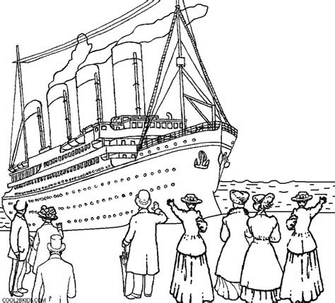 This website offers the most accurate pictures of the massive exteriors of the. Printable Titanic Coloring Pages For Kids | Cool2bKids
