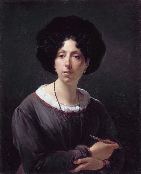 Hortense Haudebourt Lescot Portrait Of The Artist 1825 Nel 2020 Autoritratti Ritratti Pittore