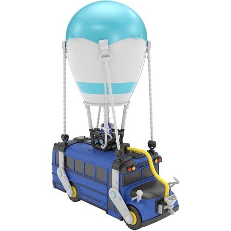 It is a modified bus that flies over the map using a balloon on top of it that had a vindertech logo on it. Fortnite Battle Royale Collection: Battle Bus | BIG W