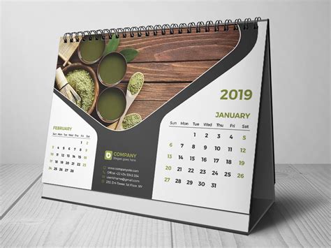 Desain Kalender Duduk Desain Kalender Dinding 2020 Dengan Coreldraw