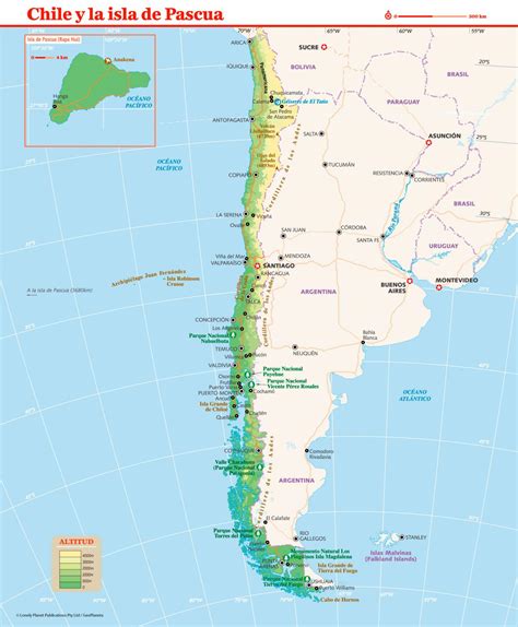 Mapa De Chile Con Nombres Regiones Y Capitales 【para Descargar E Imprimir】