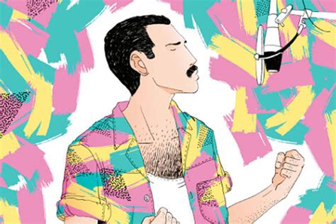 Algo Nos Dice Que Esta Biografía De Freddie Mercury Ilustrada Por Alfonso Casas Va A Ser Mejor