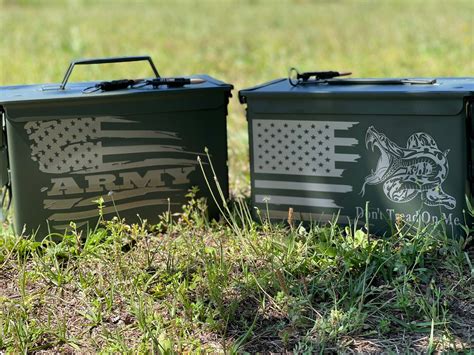 Tactical Engraved Ammunition Cans Fathers Day T Unique Etsy