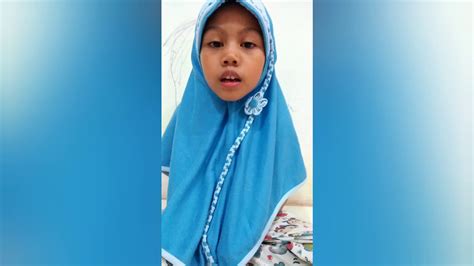 Striking them with stones of hard clay, verse 5: Surat Al-Fil - Nurfazia Azzuhra - YouTube