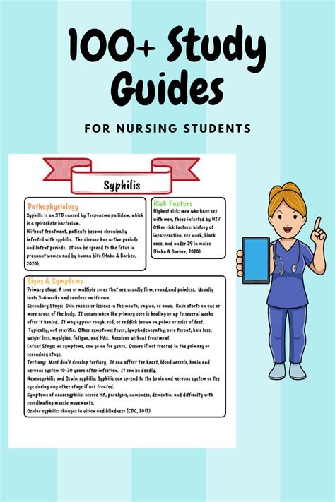 100 Study Guides For Nursing Students Nursing School Survival