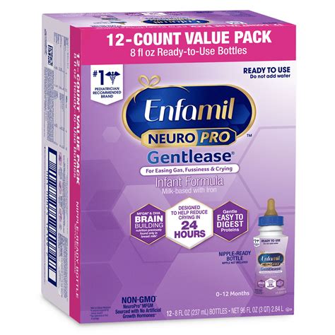 Enfamil Neuropro Gentlease Baby Formula Brain And Immune Support With