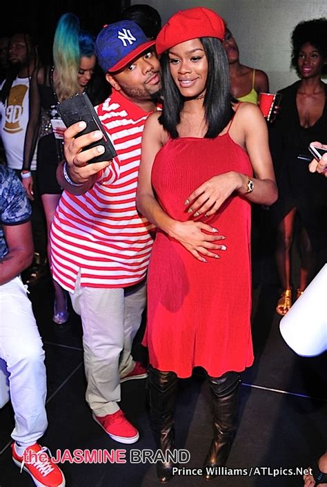 A Newly Pregnant Teyana Taylor Pops Up At Atl S Frieght Depot Fetty Wap Zonnique Spotted