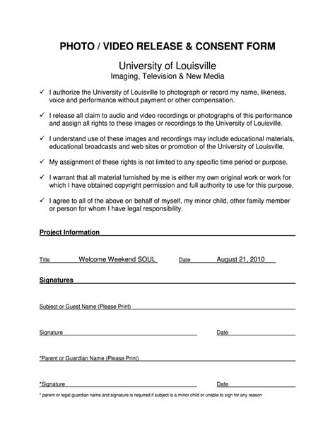 Photographic Letter Of Consent Form Fill Out And Sign Printable Pdf
