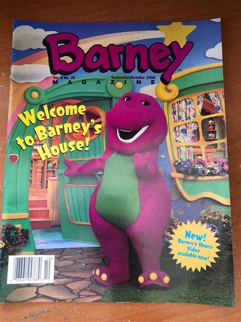 Barney Magazine Vol 4 No 20 September October 2000 Welcome To Barney
