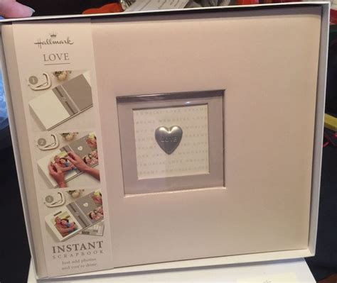 Hallmark Love Instant Scrapbook New Original Box Photo Album Wedding