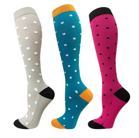 China Compression Socks For Women Men Knee High Fun Stockings For