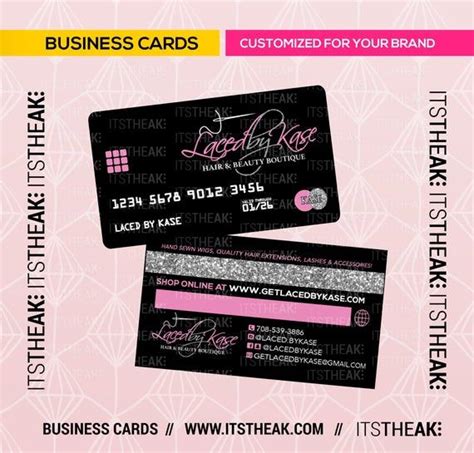 And with vistaprint free shipping on all business card templates: Credit Card Style Business Cards Customized For Your Brand ...