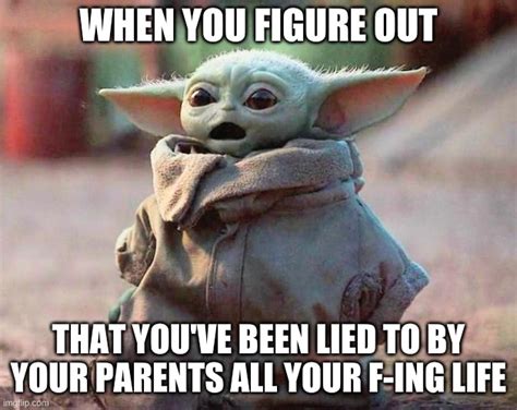 Surprised Baby Yoda Imgflip