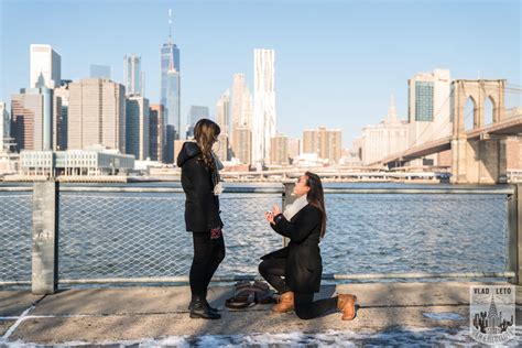Same Sex Proposal By Brooklyn Bridge Engagement In Central Park Vladleto
