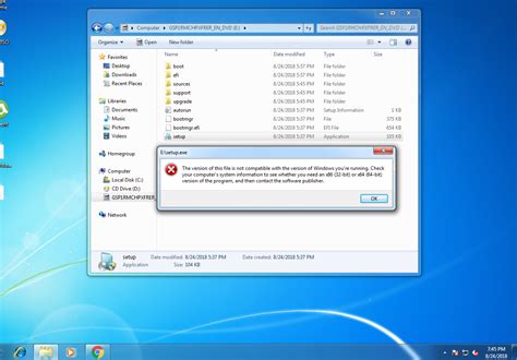 I Cant Open Setupexe Of Windows 7 64 Bit On My Windows 7
