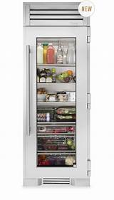 Pictures of Glass Front Refrigerator Freezer Residential