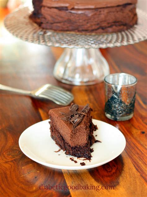 As long as you steer clear of treats with ott sugar and carb contents, dessert can be part of a healthy eating regimen. Diabetic Friendly Double Chocolate Mousse Cake - Desserts Corner