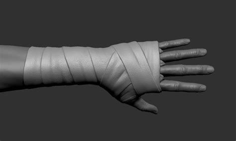 Hand Wraps 3d Model Cgtrader